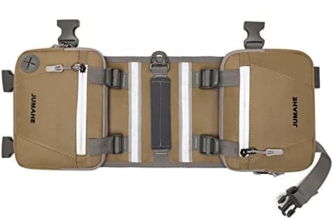 Dog Backpack - Large Dog Backpack Harness for Outdoor Adventures, Hiking Dog Backpacks with Adjustable Straps - Durable Dog Packs for Hiking, Comfortable Backpack for Dogs to Wear,Khaki