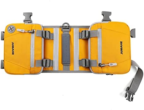 Dog Backpack - Large Dog Backpack Harness for Outdoor Adventures, Hiking Dog Backpacks with Adjustable Straps - Durable Dog Packs for Hiking, Comfortable Backpack for Dogs to Wear,Yellow