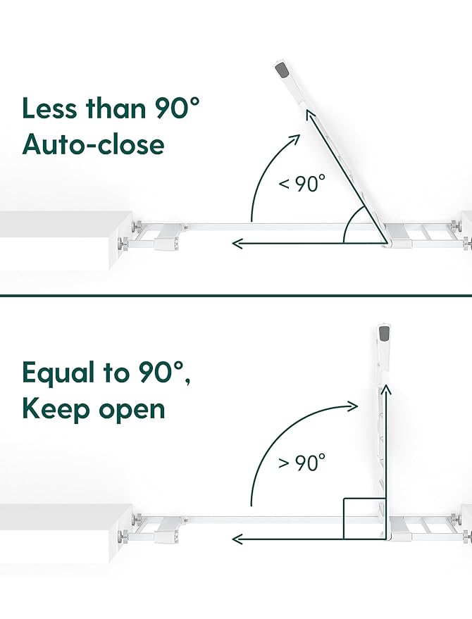 BABELIO New Version Baby Gate with Cat Door Adjustable,29-40" Metal Pet Door for Stairs & Doorways,Pressure Mounted,No Tools Needed,White