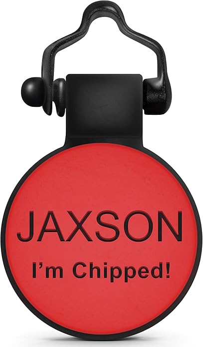 SiliDog - The Original Silicone Silent Dog Tag - Personalized Engraved Soundless Pet ID - As Seen On Shark Tank - Durable - Never Fades