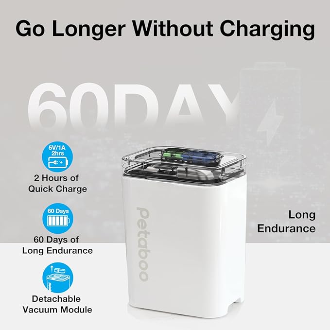 Vacuum Dog Food Storage Container, Airtight Pet Food Container, 13L Dry Pet Food Bucket for Dogs Cats Rechargeable Sealed Food Storage Bin with lid & Scoop