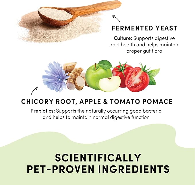 CRUMPS NATURALS Gutsy-Balance Bites 10oz/284g, Dog Treats,Supplements