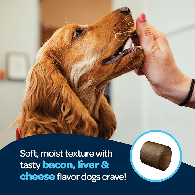 12-in-1 Complete Multivitamin for Dogs | Dog Multivitamin Chewable with Glucosamine Chondroitin & Digestive Probiotics for Dogs of All Ages and Sizes | NASC Certified & Made in The USA | 60 Chews