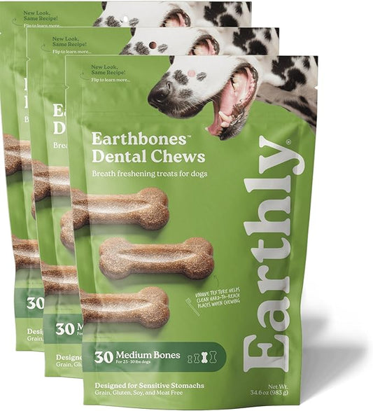 Earthbones Dental for Medium Dogs, 90ct (3pk)