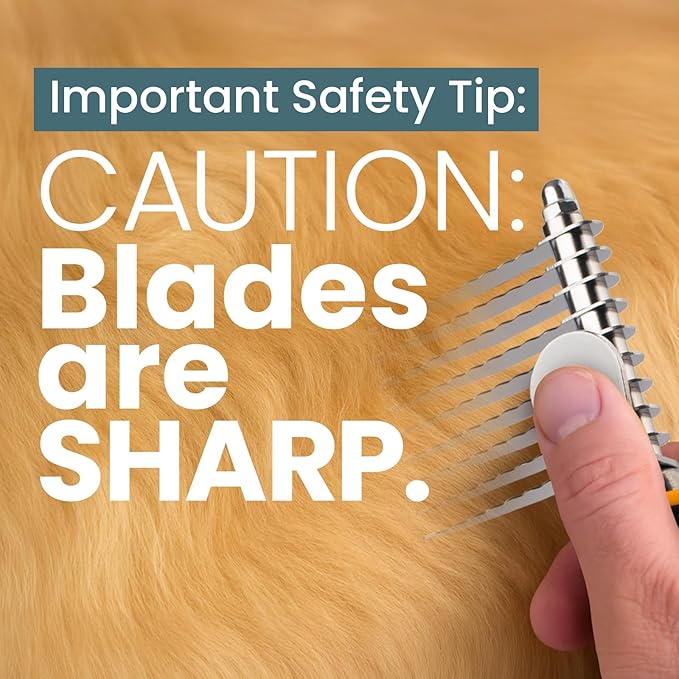 Save The Shave Bundle, Emergency Dematter Cream & Rake Brush Set for Dogs, Removes Tough Mats & Knots, Reduces Shedding & Breakage, Gentle Coat Grooming Essentials