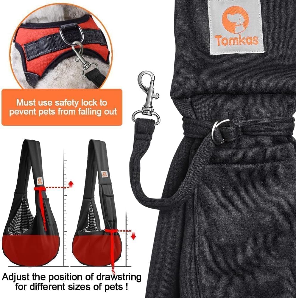 Small Dog Sling Carrier — Hands-Free, Safe & Stylish | FetchMart