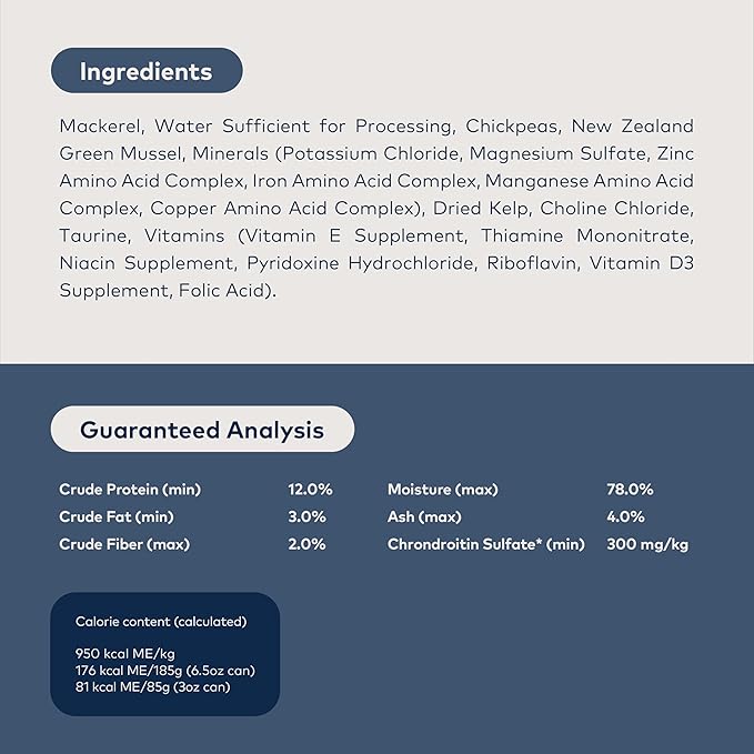 ZIWI Peak Wet Cat Food – All Natural, High Protein, Grain Free, Limited Ingredient, with Superfoods (Mackerel, Case of 6, 3oz Cans)