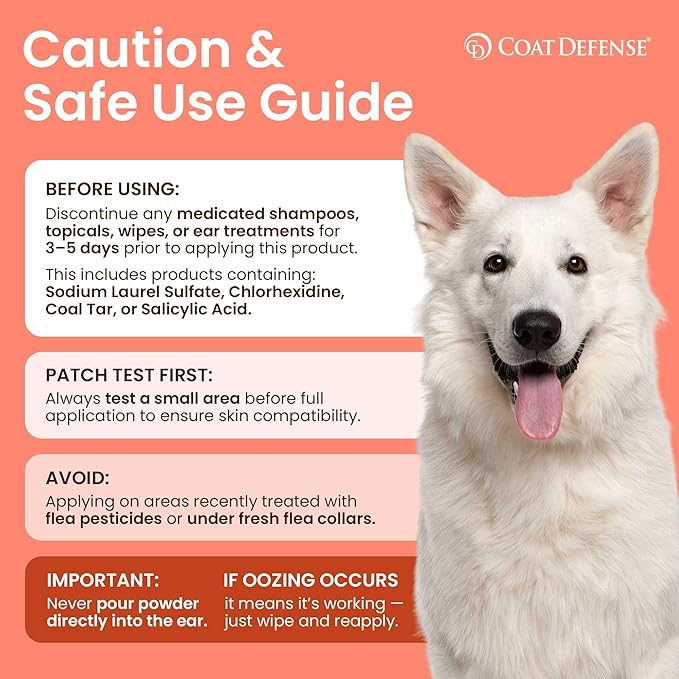 COAT DEFENSE Daily Preventative Powder - 9 oz. Precision Point