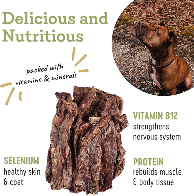Farm Hounds - Beef Lung - Premium Natural Beef Lung Jerky for Dogs - Made from 100% Humanely Raised Cattle - Organ Treat - Great for Training & Treats - No Added Fillers - Made in USA - 2 oz - 1 Pack