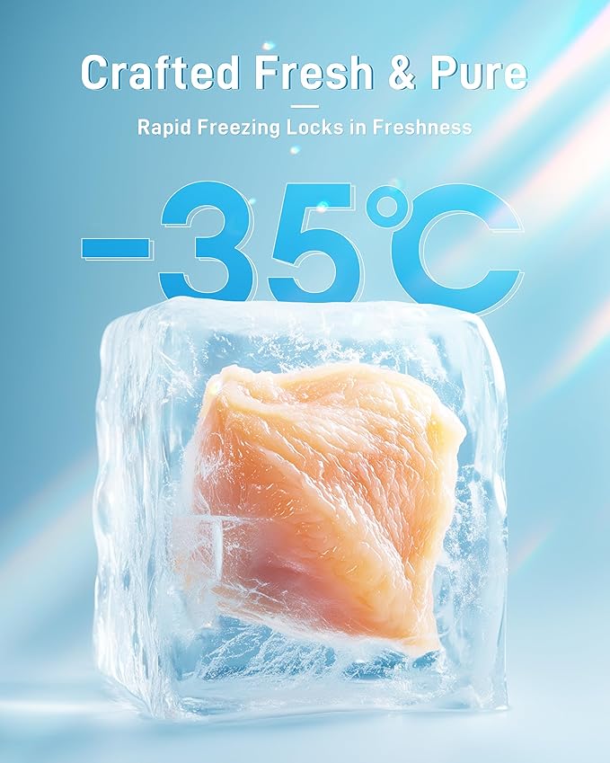 Freeze-Dried Chicken Treats for Cats & Dogs, 【2.2 lbs】 High-Protein Single Ingredient | Grain-Free, No Additives | Training Reward & Nutritional Supplement | Resealable Box