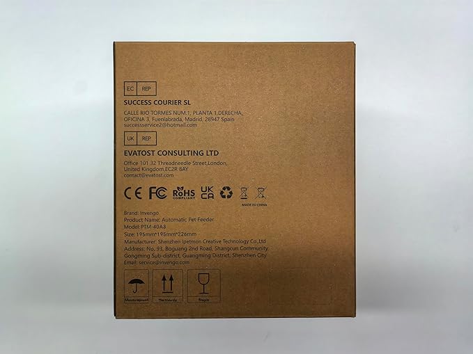 Automatic Cat Feeder with Timed Food Dispenser, One-Touch Feeding, Dual Power Supply, Anti-Bug Design, Visible 3L Hopper – Automatic Pet Feeder for Cats and Small Dogs