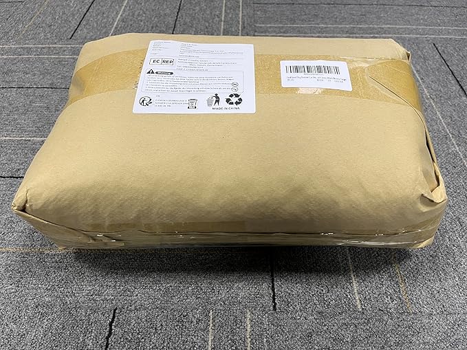 Dog Car Seat for Large Size Dog,Soft Fabric Car Dog Bed Filling Memory Foam,2 Clip-On Safety Leashs and 2 Pockets,Removable and Washable Comfy Pet Car Seat(Black/Brown, Large)